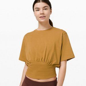 Lululemon, size 12, color is spiced bronze